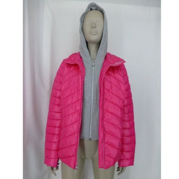 GUESS Packable Hooded and Quilted Puffer Jacket - Picture 3 of 16